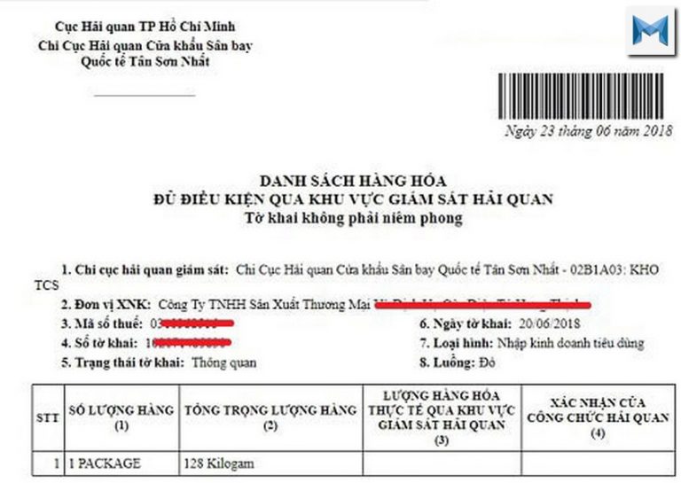 In mã vạch hải quan là gì ? Mục đích và Các bước in mã vạch hải quan