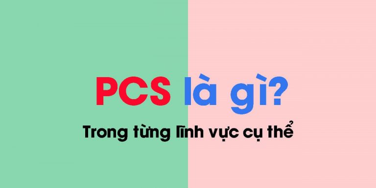 PCS là gì?  Pcs la gì trong xuất nhập khẩu